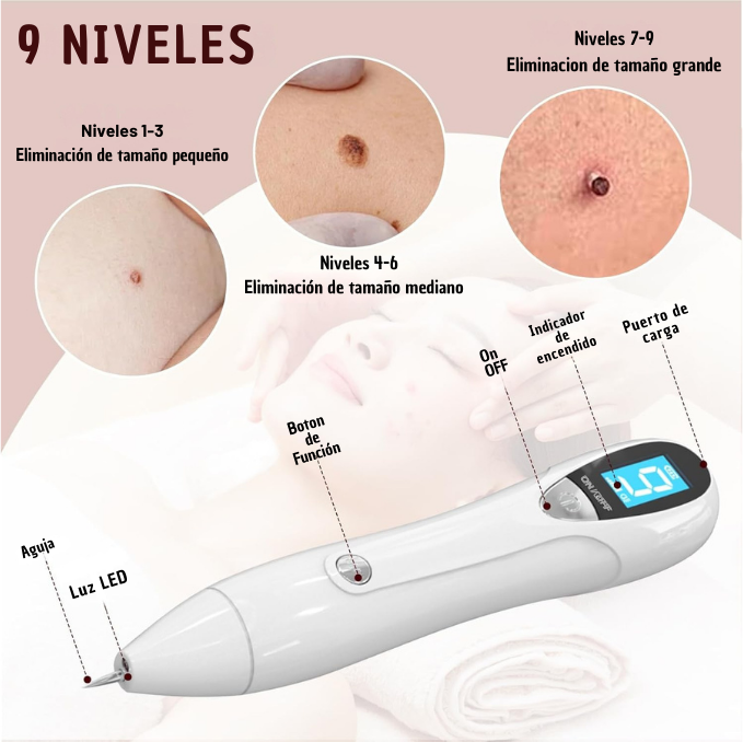Pluma Plasma Pen Quita Verruga Y Pecas