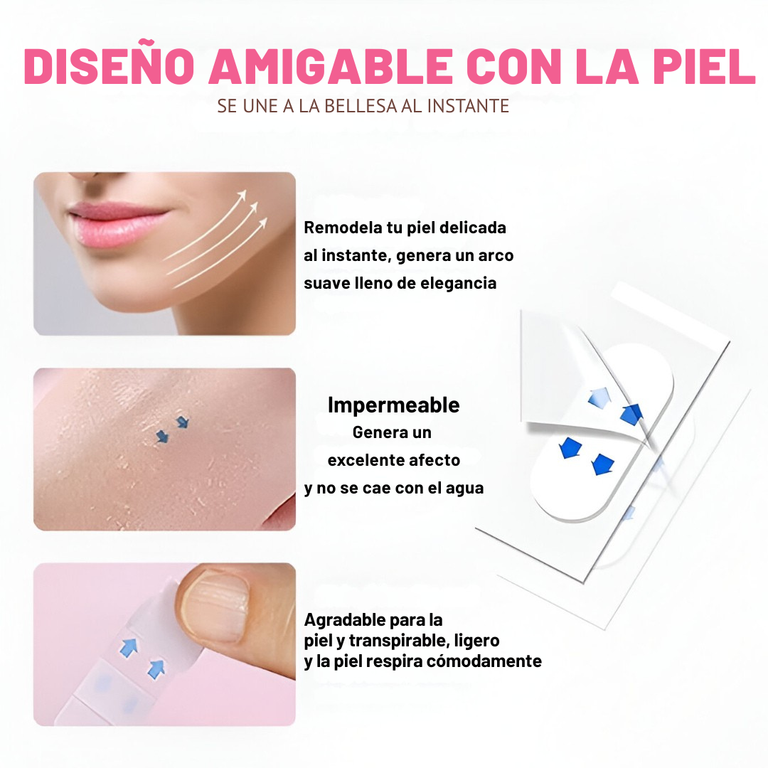 Cinta de Lifting Facial (100 cintas) – Rejuvenecé sin esfuerzo