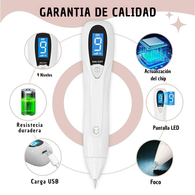 Pluma Plasma Pen Quita Verruga Y Pecas