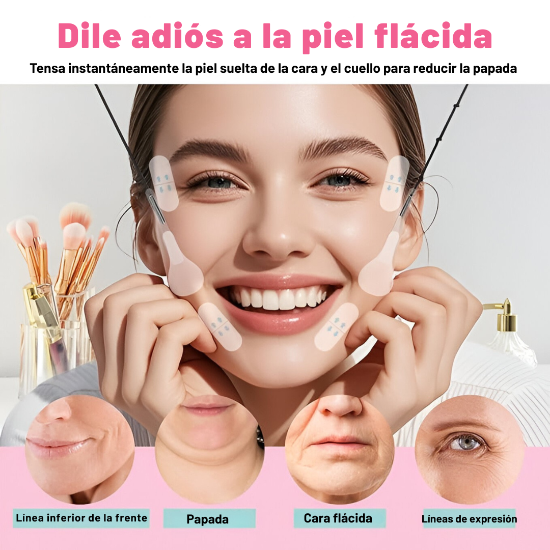 Cinta de Lifting Facial (100 cintas) – Rejuvenecé sin esfuerzo