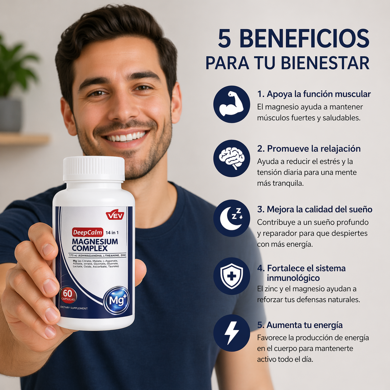Magnesium Complex 14 en 1 DeepCalm®