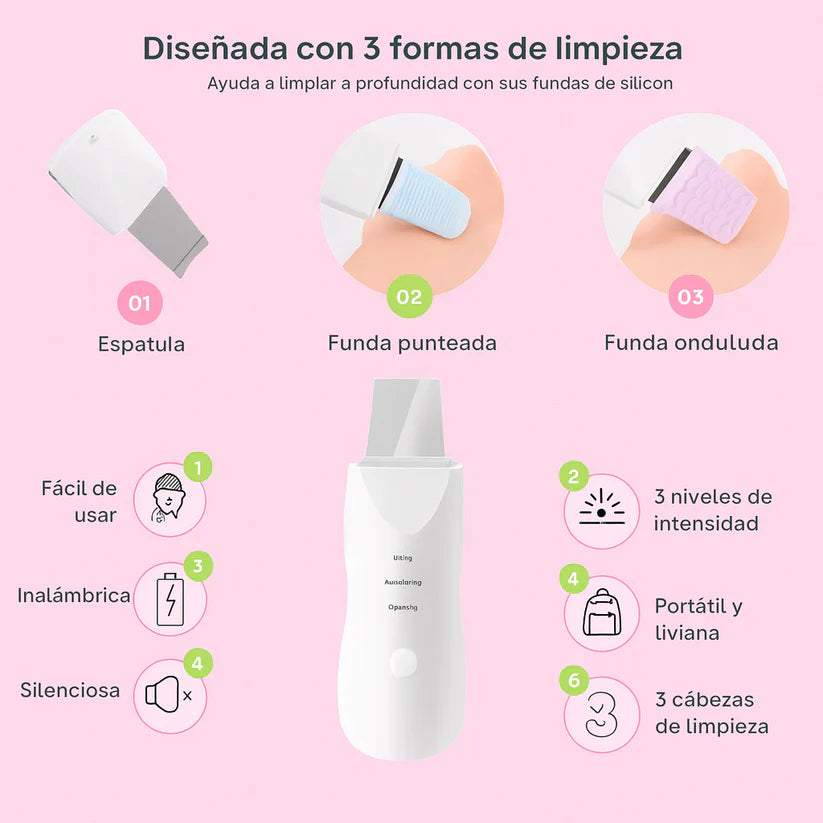 LumiSkin – Limpiador Facial Ultrasónico
