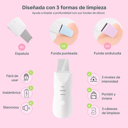 LumiSkin – Limpiador Facial Ultrasónico