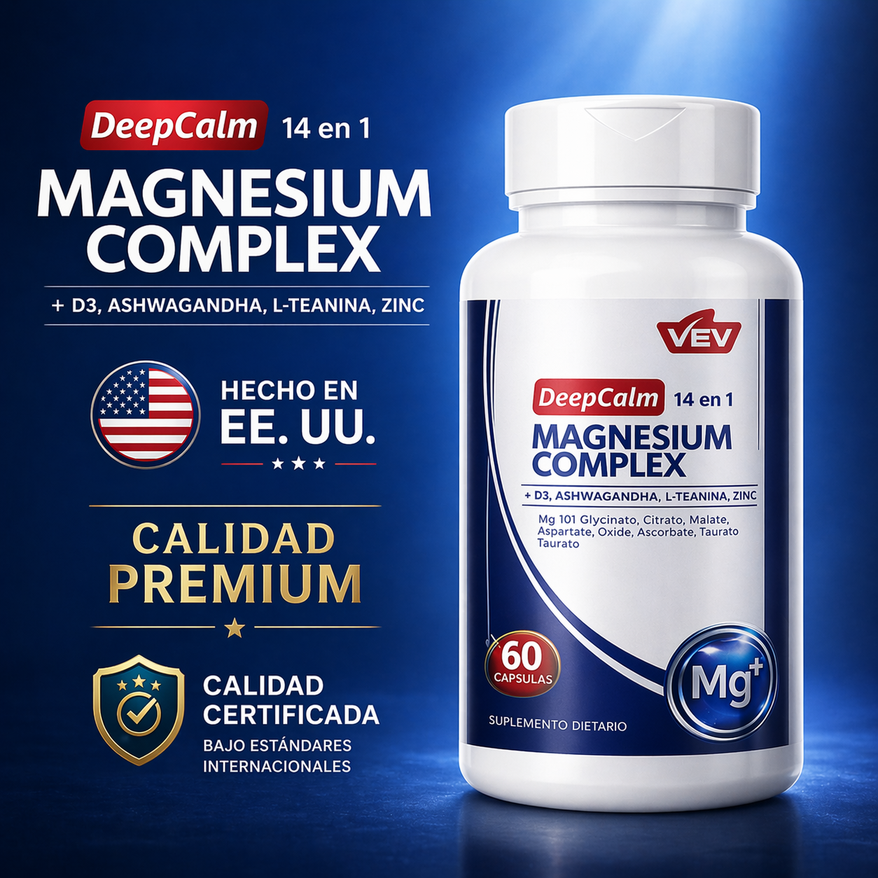 Magnesium Complex 14 en 1 DeepCalm®