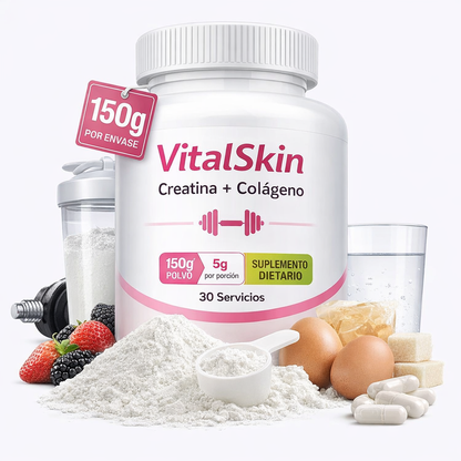 VitalSkin® Creatina + Colágeno 150g