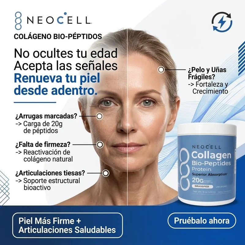 Collageno Bio - Peptides Protein Neocell® 250g + Scoop de regalo