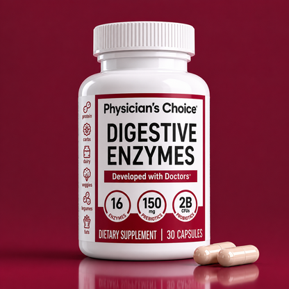 Enzimas Digestivas Physician's Choice - 30 CAPSULAS